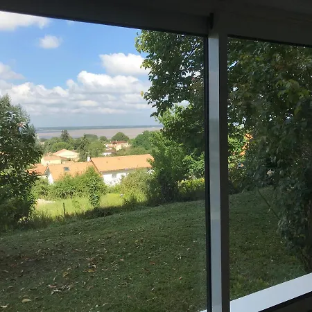 Avec Vue Panoramique Sur L'estuaire De La Gironde Plassac (Gironde)
